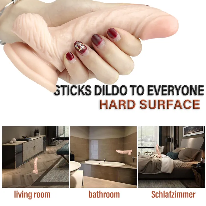  Dildos Skin color curve dildo mini
