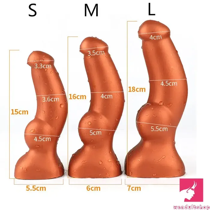 Dildos Weadultshop 59in 63in 709in Silicone Soft Dog Cock Dildo For Increased Love