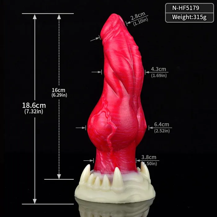 Dildos Wolf 7 Inch Knot Dildo mysite