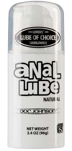 Doc Johnson Male Sex Toys Smooth Glide Anal Lube with Antibacterial Comfort USA Made and PETA Certified