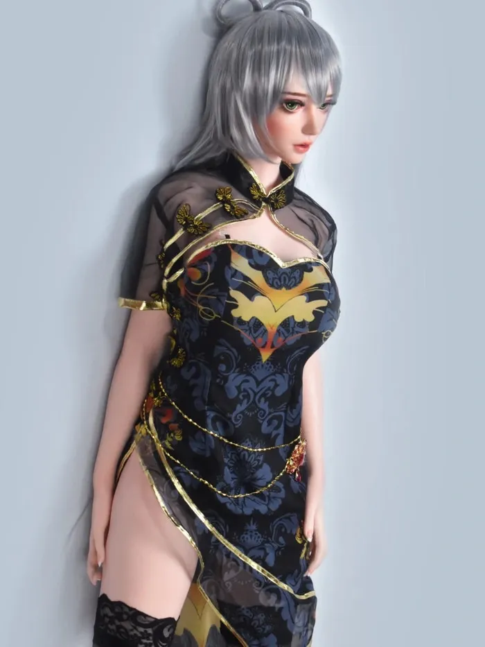Elsa Babe Female Sex Toys F1538165cm5ft4 Fantasy Full Silicone Sexy Anime Sex Dolls Elsa Babe