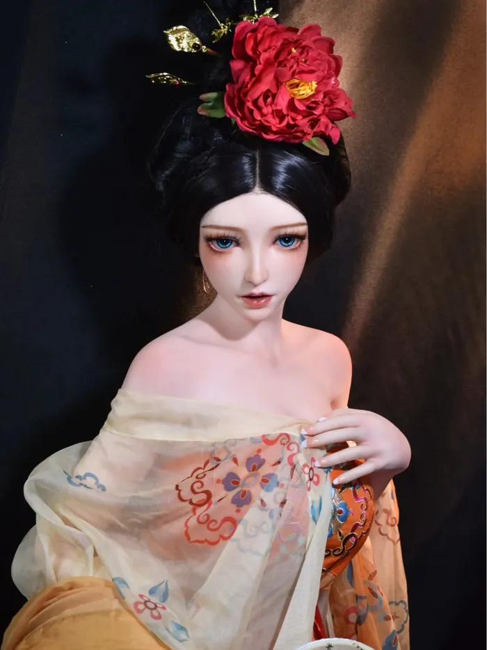 F4659150cm5ft Full Silicone Sexy Anime Woman Brunette Chinese Sex Doll Review Elsa Babe Elsa Babe Male Sex Toys