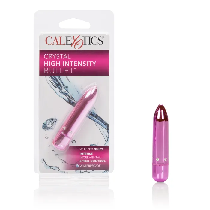 Female Sex Toys Calexotics Glamorous Crystal Bullet Vibrator Intense Power Quiet and Waterproof Fun Female Sex Toys Calexotics Glamorous Crystal Bullet Vibrator Intense Power Quiet and Waterproof Fun