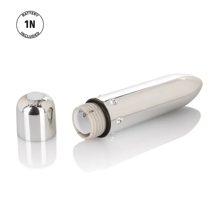 Female Sex Toys Calexotics Glamorous Crystal Bullet Vibrator Intense Power Quiet and Waterproof Fun