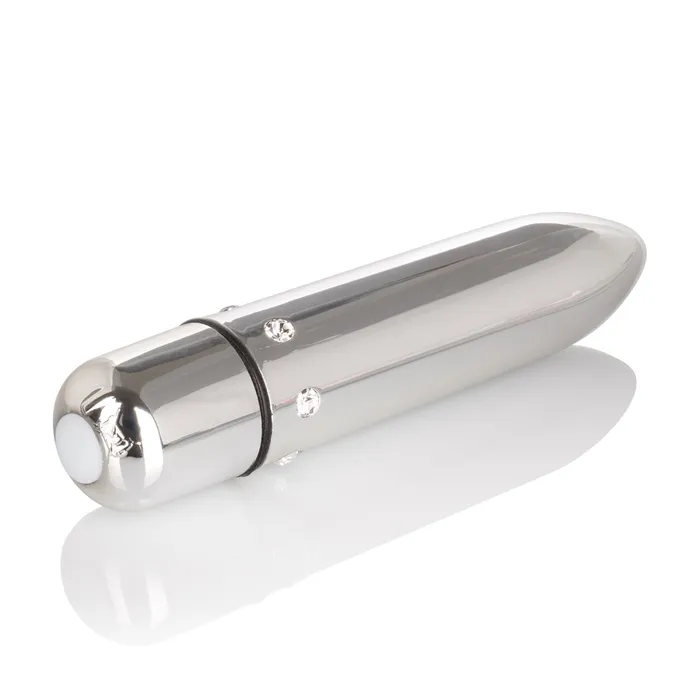 Female Sex Toys Calexotics Glamorous Crystal Bullet Vibrator Intense Power Quiet and Waterproof Fun