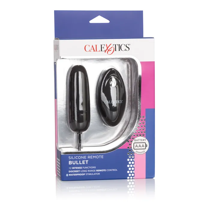 Female Sex Toys Calexotics RemoteControlled Waterproof Vibrating Bullet 12 Fun Settings