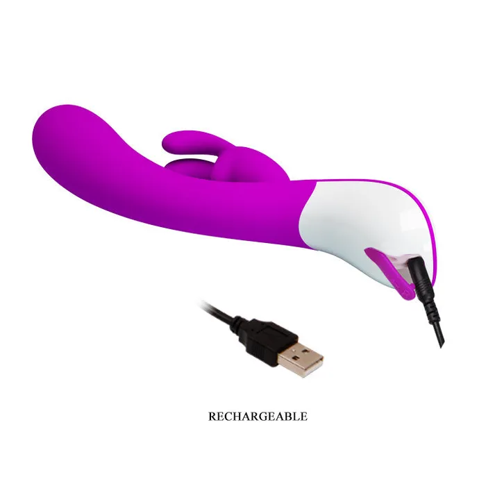 Female Sex Toys Weadultshop Double Motors 12 Frequencies Vibrating Silicone Rabbit Vibrator