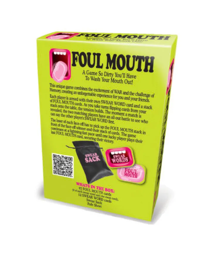 Games Little Genie Foul Mouth Card Game Games Little Genie Foul Mouth Card Game
