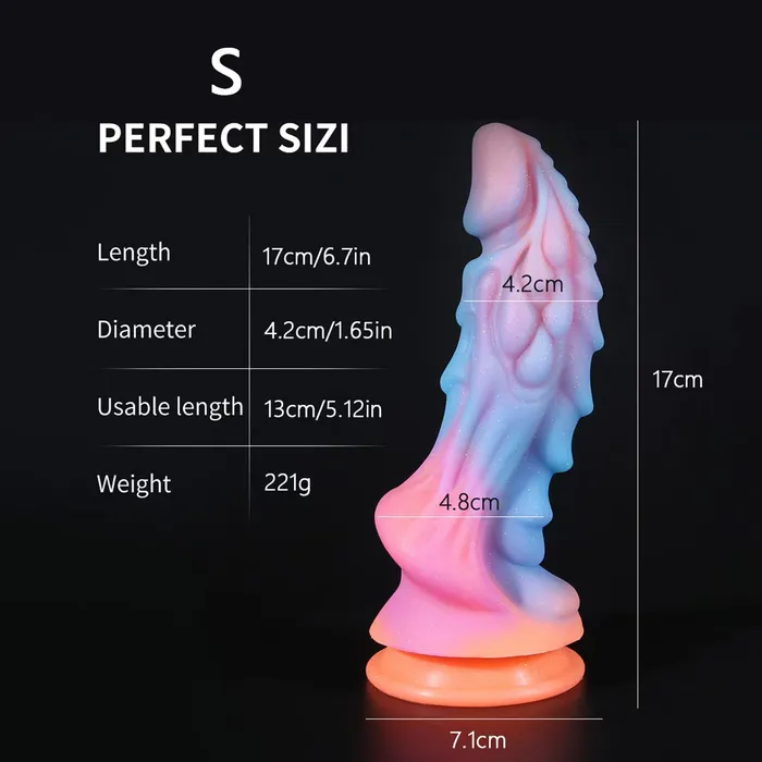 Glow in the Dark Monster Kirin Dildo Dildos
