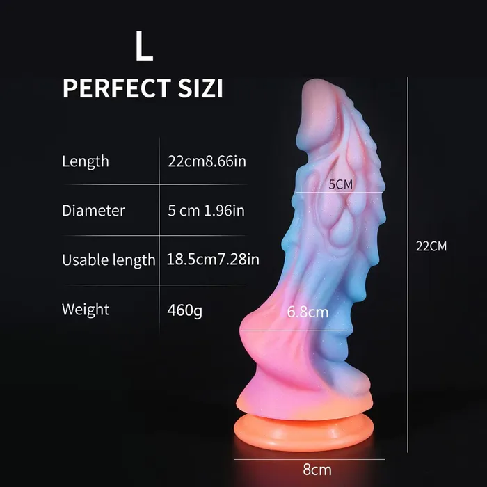 Glow in the Dark Monster Kirin Dildo Dildos