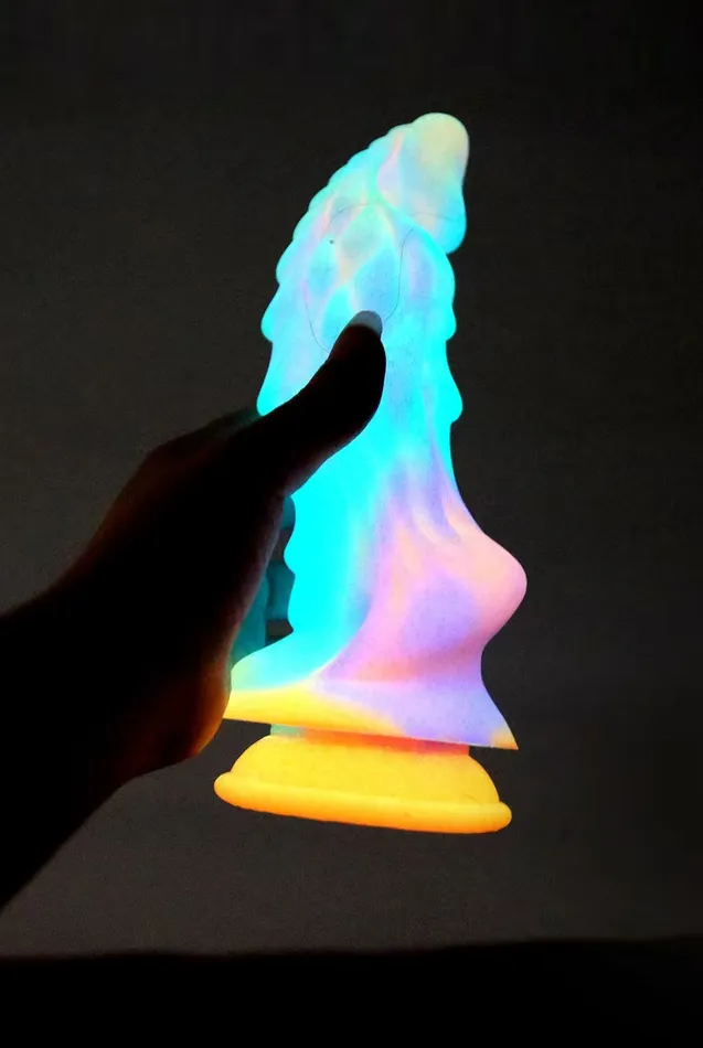 Glow in the Dark Monster Kirin Dildo Dildos