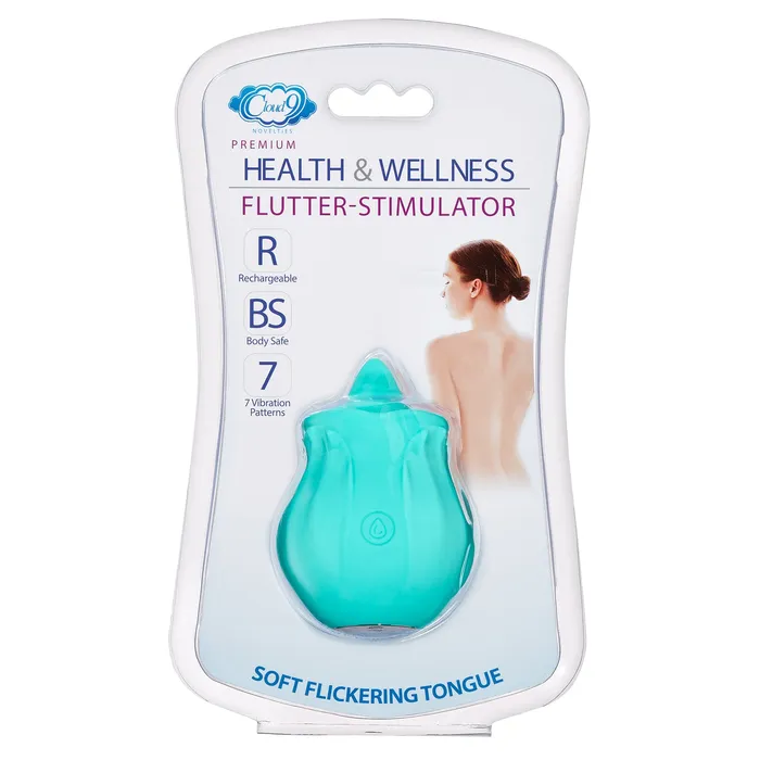 Health and Wellness Flutter Oral Tongue Stimulator Teal Cloud 9 Novelties Vibrators Health and Wellness Flutter Oral Tongue Stimulator Teal Cloud 9 Novelties Vibrators