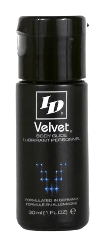 Id Lubricants Vibrators ID Velvet LongLasting Silky Smooth Lube 1 Oz