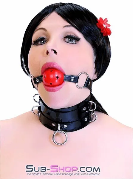 Idea Male Sex Toys 9000DL Breather Ball Gag Red Ball MEGA Deal