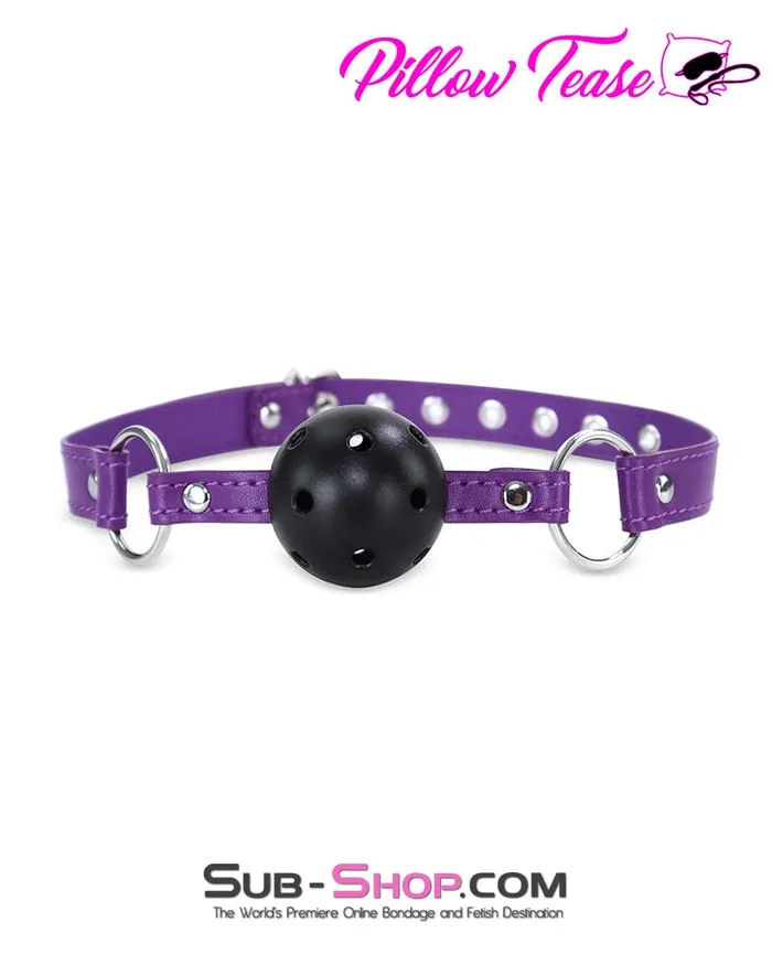 Idea Vibrators 9790DL Purple Passion Breather Ball Gag