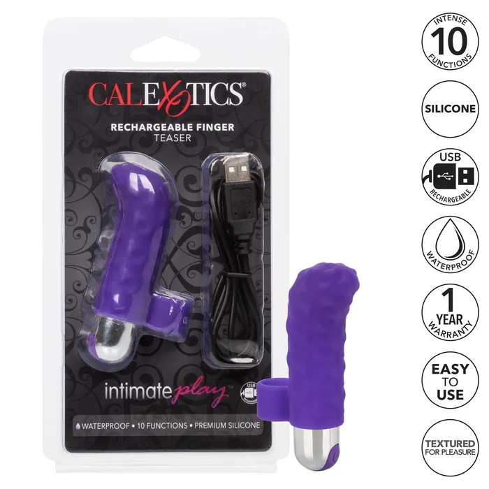 Intimate Play Rechargeable Finger Teaser CalExotics Female Sex Toys