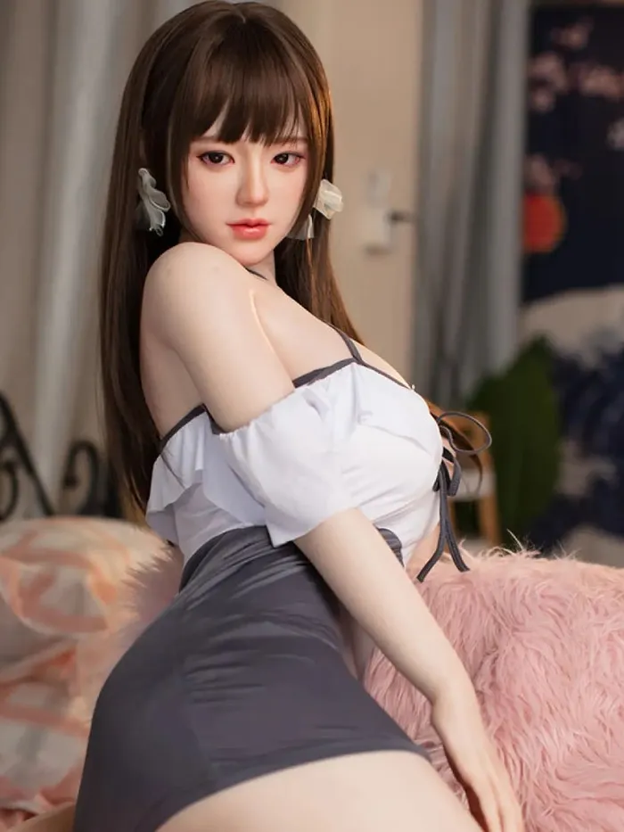 JX Doll Male Sex Toys F5004160cm5ft3 D Cup Asian Silicone Sex Doll JX Doll