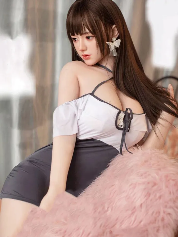 JX Doll Male Sex Toys F5004160cm5ft3 D Cup Asian Silicone Sex Doll JX Doll