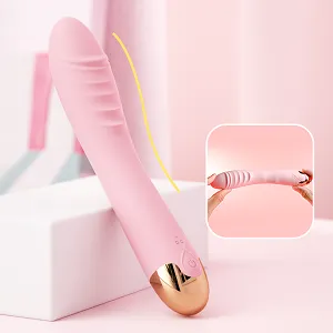 LILOT 360 Rotating Head 3X Thicker Silicone GSpot Vibrator CandyBabe Female Sex Toys