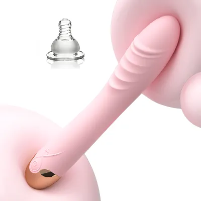 LILOT 360 Rotating Head 3X Thicker Silicone GSpot Vibrator CandyBabe Female Sex Toys