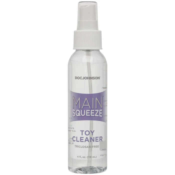 Main Squeeze VeganFriendly Toy Cleaner Spray Gentle and Easy to Use Doc Johnson Vibrators Main Squeeze VeganFriendly Toy Cleaner Spray Gentle and Easy to Use Doc Johnson Vibrators