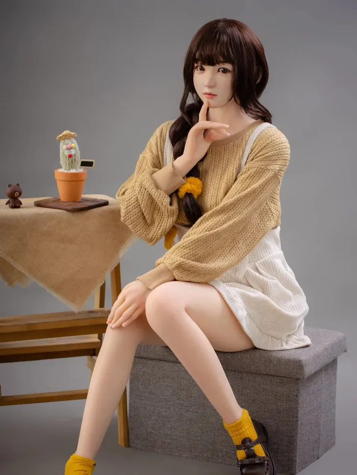 Male Sex Toys F4702160cm53ft34kg 20 B Cup Mini Asian Chinese Silicone Head Sex DollBezlya Doll Bezlya