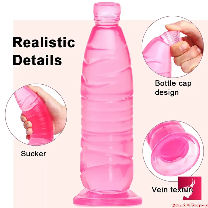 Male Sex Toys Weadultshop 965in Bottle Fantasy Women Vagina Sex Penis Dildo For Adults