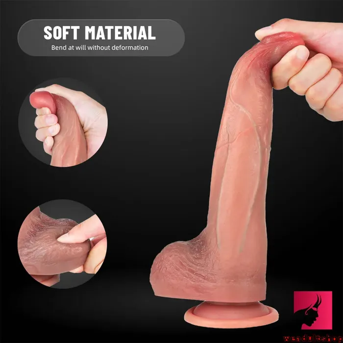 Male Sex Toys Weadultshop 984in Silicone imitation Realistic Penis Soft Big Dildo Love Toy