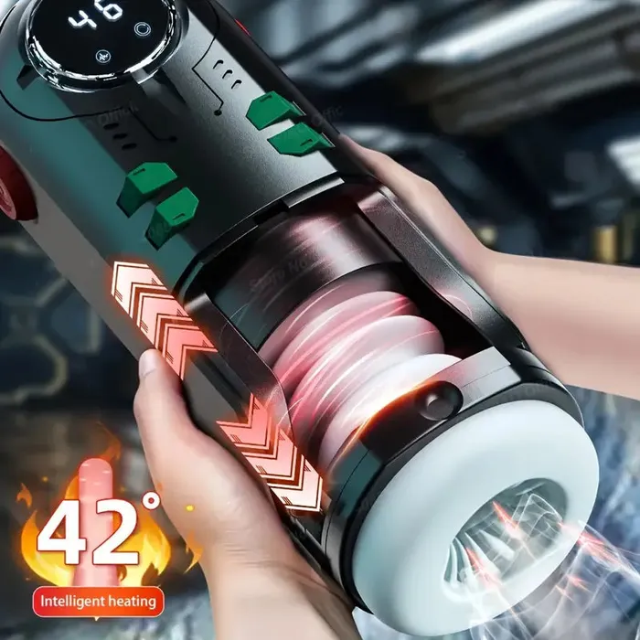 Male Sex Toys Weadultshop VBP 9 Vibration Push Heating Screen Display Ultimate Auto Masturbator Male Sex Toys Weadultshop VBP 9 Vibration Push Heating Screen Display Ultimate Auto Masturbator