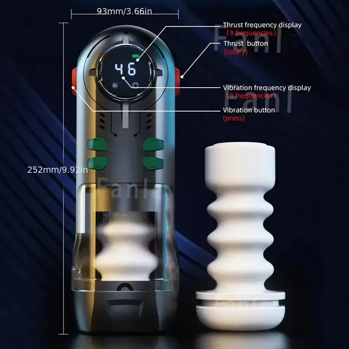 Male Sex Toys Weadultshop VBP 9 Vibration Push Heating Screen Display Ultimate Auto Masturbator Male Sex Toys Weadultshop VBP 9 Vibration Push Heating Screen Display Ultimate Auto Masturbator