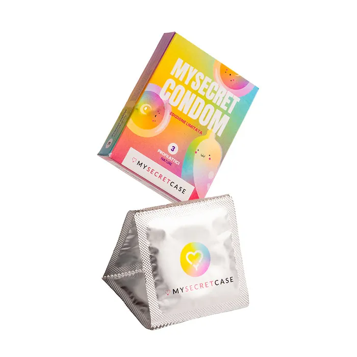 MySecretCase Vibrators Mysecret Condom 3 pz