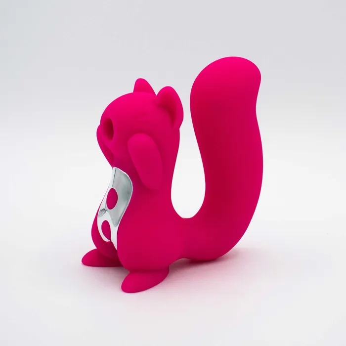 Natalies Toy Box Vibrators Screaming Squirrel Air Pulse and GSpot Vibrator Pink Natalies Toy Box Vibrators Screaming Squirrel Air Pulse and GSpot Vibrator Pink