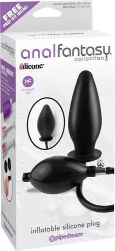 Pipedream Anal Adventure Awaits Inflatable Silicone Plug for Thrilling Fun