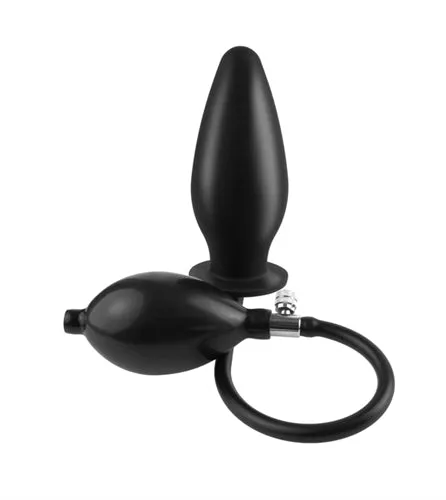 Pipedream Anal Adventure Awaits Inflatable Silicone Plug for Thrilling Fun