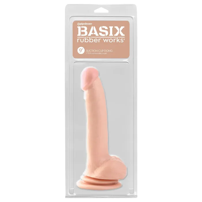 Pipedream Basix Rubber Works 9 Inch Suction Cup Dong Flesh Dildos Pipedream Basix Rubber Works 9 Inch Suction Cup Dong Flesh Dildos