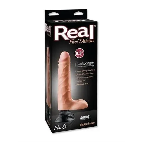Pipedream Real Feel Deluxe no6 85Inch Flesh Dildos Pipedream Real Feel Deluxe no6 85Inch Flesh Dildos