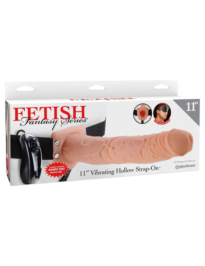 Pipedream Vibrating StrapOn 11Inch Fun for Adventurous Playtimes Anal