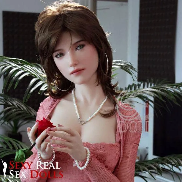 165cm 5ft4 CCup Pinky Silicone Sex Doll SE Dolls Male Sex Toys