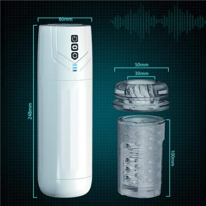 2in1 Sucking Male Masturbator Transparent Pump Visible Pocket Pussy Wesweetie Male Sex Toys