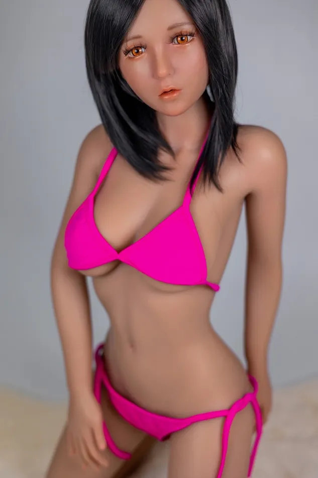 Asako100cm3ft3 Full Size Silicone Sex Doll Mini Pussy Real Doll Dollforever Male Sex Toys