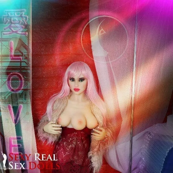 Doll Forever Male Sex Toys 148cm 4ft10 CCup Sex Doll with three BOOBS Gwen