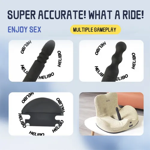 Female Sex Toys Helibo Chair Multifunctional Massage Dildo Machine and Lemon Sucking Vibrator Set Lurevibe
