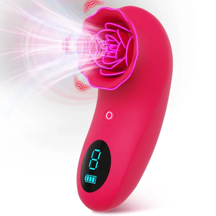 Female Sex Toys Lurevibe Rose Sex Toy Mini Vibrator for Womens Tapping Vibrating sex toy