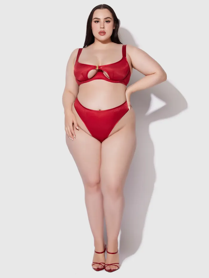 Fredericks Of Hollywood Male Sex Toys Vivienne Crotchless Mesh Thong