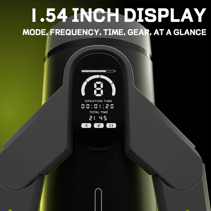 lurevibe Automatic Male Masturbator Sex Toys for Men Male Sex Toy with 9 Thrusting Powered By Tryfun Male Sex Toys
