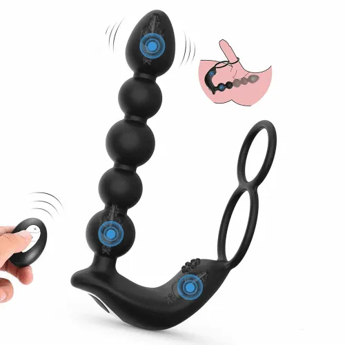 Lurevibe Butt Plug Anal with Penis Ring Rechargeable Vibrator Waterproof Prostate Massager Lurevibe Male Sex Toys Lurevibe Butt Plug Anal with Penis Ring Rechargeable Vibrator Waterproof Prostate Massager Lurevibe Male Sex Toys