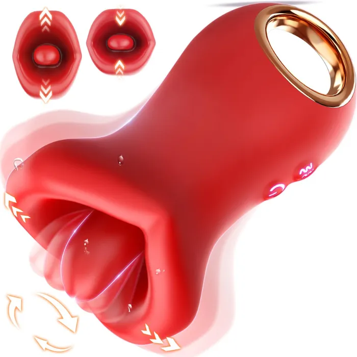 lurevibe Female Sex Toys Lurevibe 3IN1 Handle MouthShaped 10 Tongue Licking Kissing lurevibe Female Sex Toys Lurevibe 3IN1 Handle MouthShaped 10 Tongue Licking Kissing