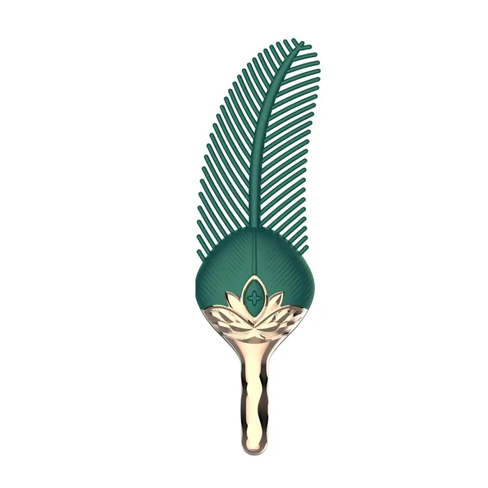 lurevibe Female Sex Toys Peacock Feather Clitoral Stimulator Body Massager Couple Sex Toy With 10 Modes Vibration