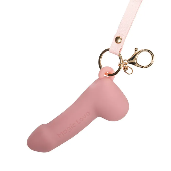 Lurevibe Male Sex Toys Mini Simulation Penis Vibrator Keychain Pendant Masturbator for Women Lurevibe Male Sex Toys Mini Simulation Penis Vibrator Keychain Pendant Masturbator for Women