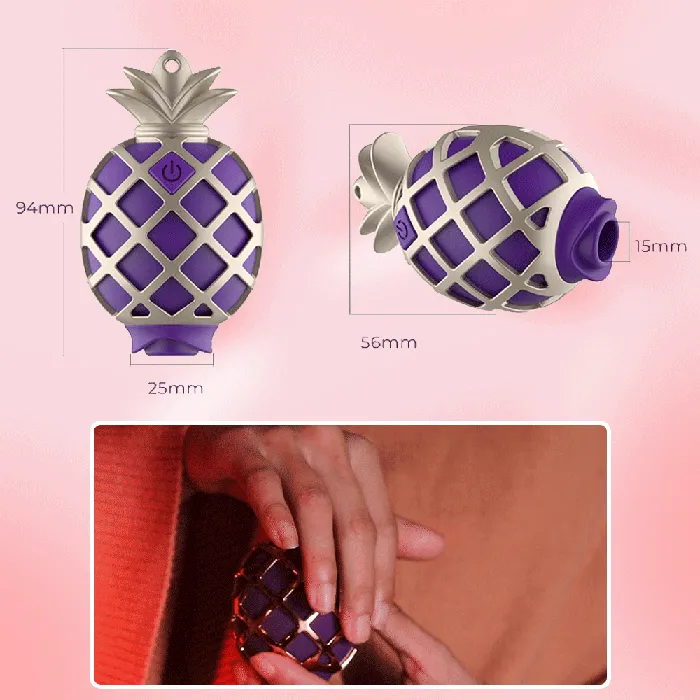 Lurevibe Pineapple Sucking Egg Skipping Licking Clitoris Sexy Toy Lurevibe Vibrators